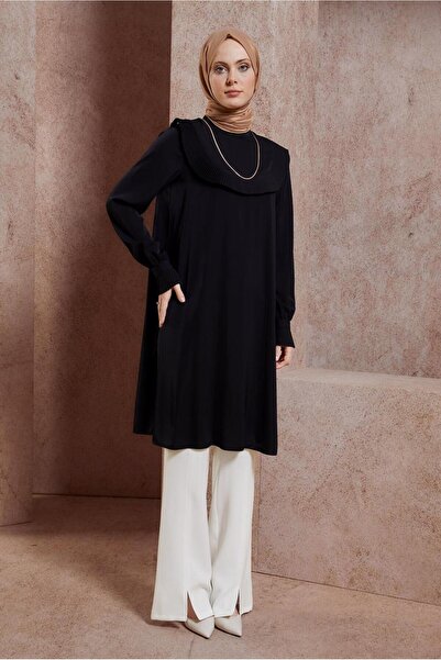 Alvina ΤΟΥΝΙΚ ΜΕ ΛΕΠΤΟΜΕΡΗ ΠΕΤΣΕΤΑ 43889