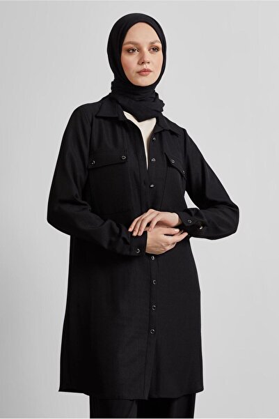 Alvina Shirt Collar Tunic 44815