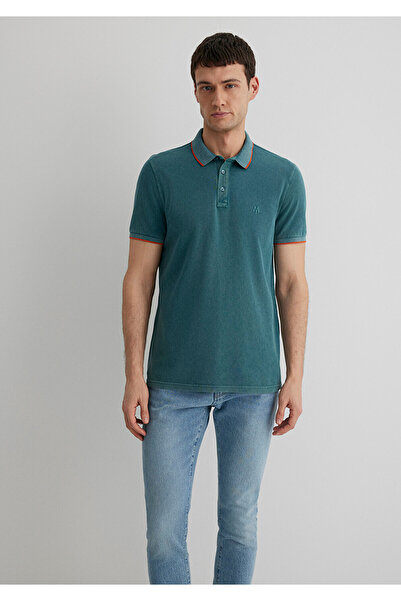 Mavi Herren-T-Shirt mit Polokragen