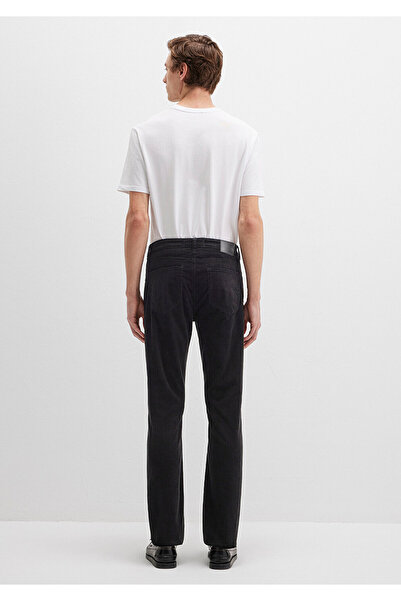 Mavi Μαύρο βελούδινο παντελόνι Marcus 0035130269