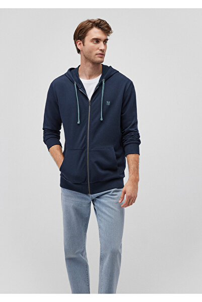 Mavi Φούτερ με φερμουάρ μπλε Navy 065582-26828