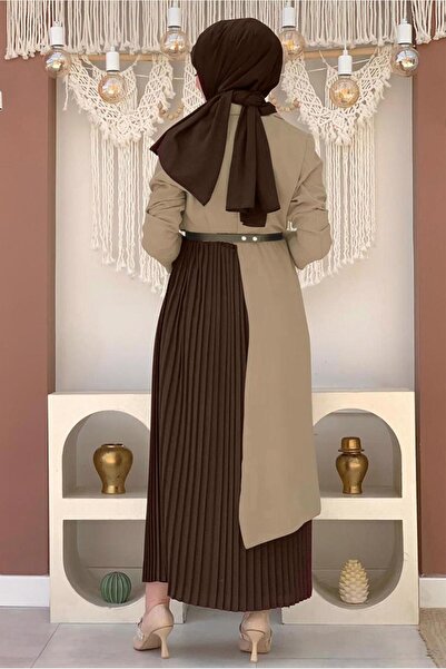 TRENDTESETTÜR ΓΥΝΑΙΚΕΙΟ ΦΟΡΕΜΑ ΜΙΝΚ ΖΩΝΗ ΔΙΧΡΩΜΑ Τ 0583