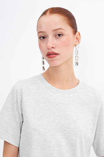 Addax P1002-E8 Tricou basic cu guler rotund