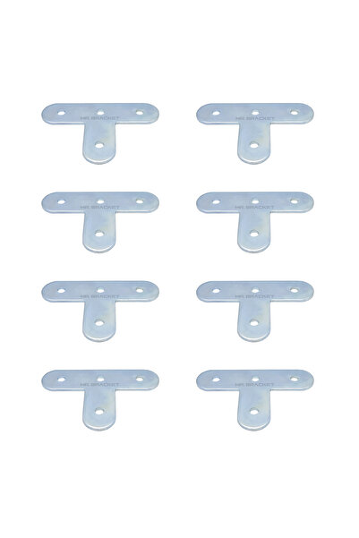 Yapıkan 8 ad. T Demir Gönye Köşebent 15x40x60mm - Mobilya Dolap Masa Sandalye...