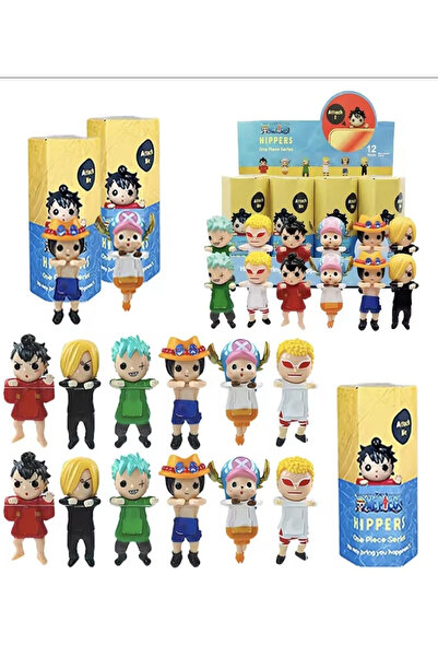 WANNA PROTECT One Piece Hippers Mini Figure Series Surprise 1 Piece Toy Figure, Phone Decoration Figure