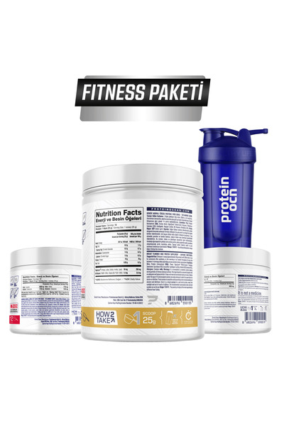 Proteinocean Fıtness Paketi - Bisküvi Ahududu