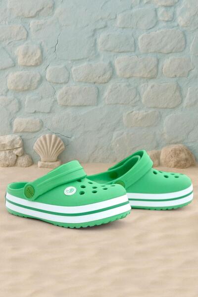 hapshoe Zelena letnja kuća Eva Čild Papuče Sandale