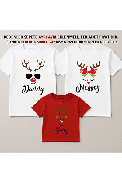 MODA Tata Mamă Bebeluş Anul Nou Moş Crăciun Crăciun cu imprimeu Mamă Tată Cop...