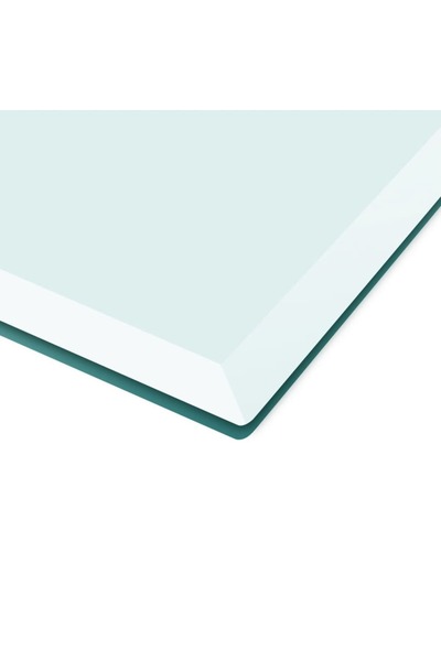 vidaxl Table Top Tempered Glass Rectangular 1000x620 mm