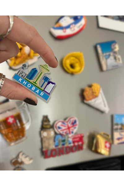 Magnet مغناطيس ثلاجة تذكاري – مدينة الخبر الساحلية