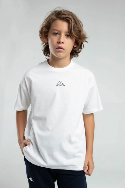 Kappa Boy's White T-Shirt
