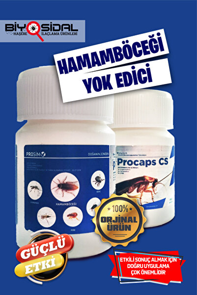 PROCAPS CS Hamamböceği Kene Karasinek Haşare Ilacı 50 ml