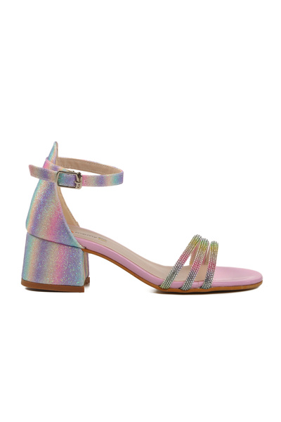 WALKWAY Mommy Kids 254 Ry 6504 F Pink Children's Evening Dress Shoes