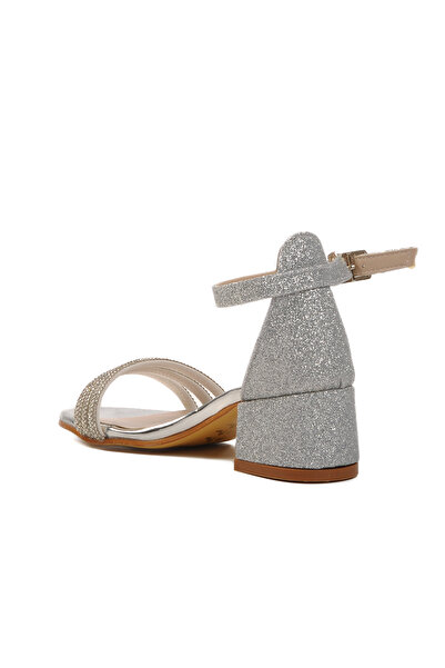 WALKWAY Mommy Kids 253 Ry 6504 P Silver Children's Evening Dress Shoes