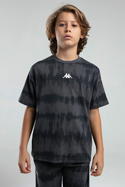 Kappa Boy's Black Bermuda Suit