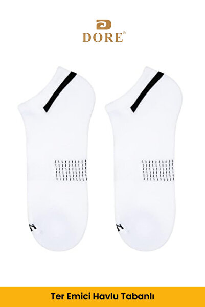 Dore Оригинални унисекс 2 чифта премиум бамбукови тренировъчни чорапи, гъвкави и удобни, модел 4 Seasons Sports & Daily Short Socks