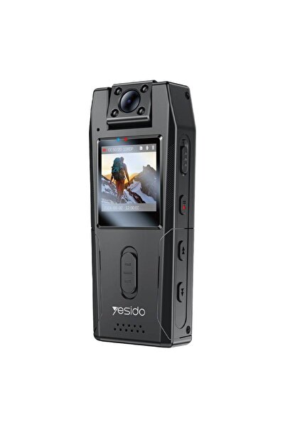 Yesido 1080P Mini Digital Camera & Video Recorder, 1.3" Screen, 180° Wide Angle, Night Vision
