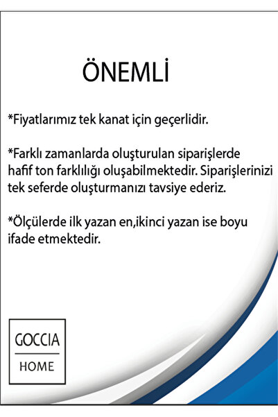 GOCCIA HOME Elegante Pleatless Tulle Curtain Beige