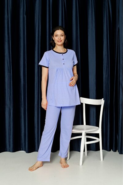 HATEX SOFT TEXTURED MATERNITY PAJAMAS SET