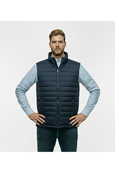 montecarlo Plus Size Knitted Quilted Vest