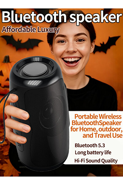 Generic Portable Bluetooth Speaker: 3D Sound, IPX7 Waterproof, 10H Playtime - Enjoy Music Feast