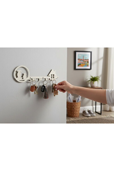 DLC DİE LUFT CONTROL Metal Elbise Ve Anahtarlık Askısı