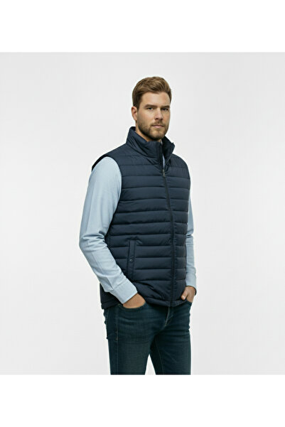 montecarlo Plus Size Knitted Quilted Vest