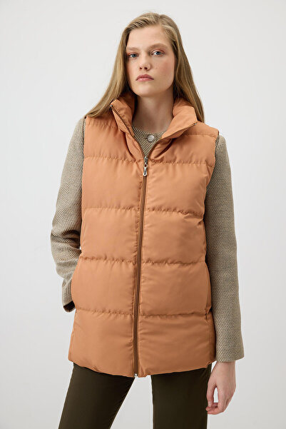 Touché Privé Quilted Vest with Zipper