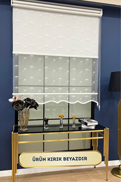 VOLPER MEKANİK Vp 1905 Çift Mekanizmalı Tül Ve Stor Perde Kırık Beyaz