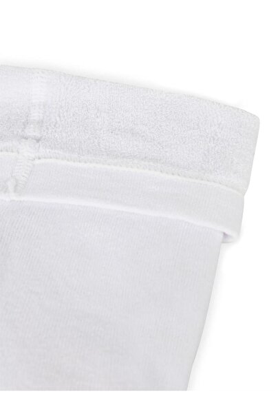 Civil Girls Basic Plain Towel 2-12 Years Old Girls' Pantyhose - White 10-11 Y...