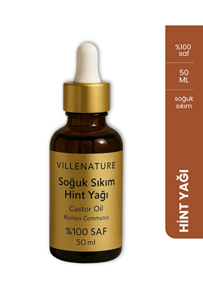 VILLENATURE Hekzansız Soğuk Sıkım HİNT YAĞI 50 ML