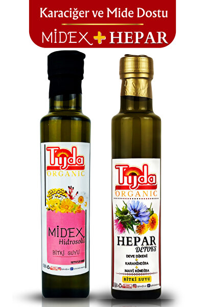 TİJDA Midex Hepar 2’li Set Karaciğer ve Mide İçin Bitkisel Formül