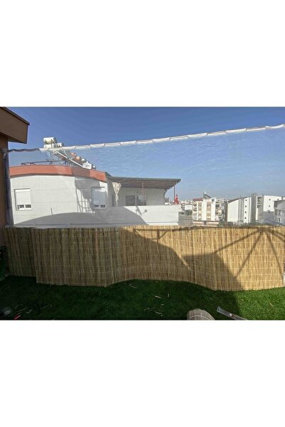 Genel Markalar 1m X 3m Doğal Bambu doğal saz hasırı tavan Dekorasyon