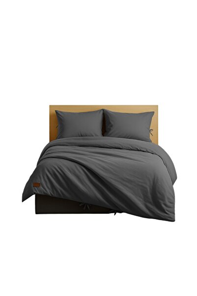 Sabia 100% Cotton 62 Thread Count 180X200 cm King Size Duvet Cover Set with Elastic Sheet Suitable for Height +37 cm