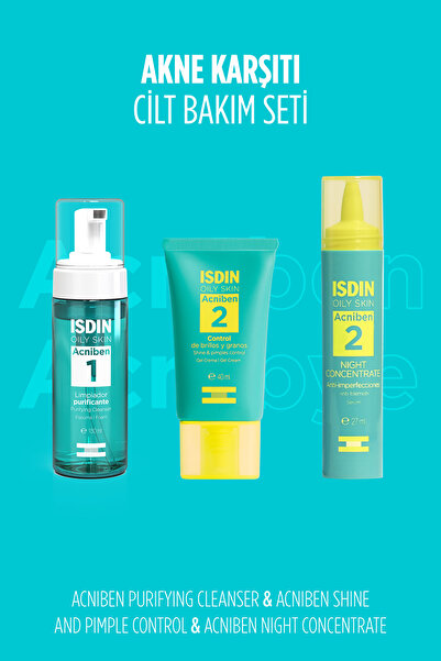ISDIN AKNE KARŞITI CİLT BAKIM SETİ