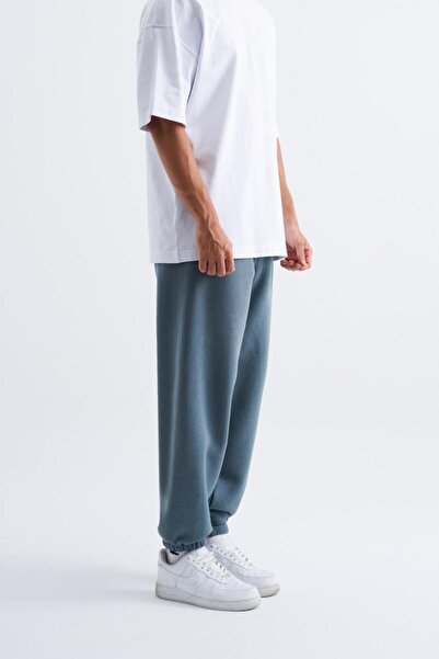 Machinist Ανδρικό παντελόνι Relaxed Jogger Basic Morning Blue