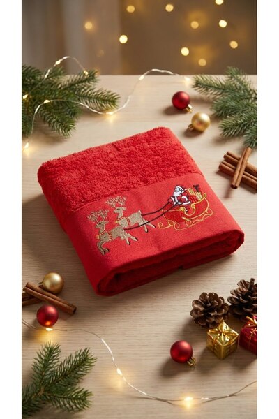 Minteks Santa Claus 50X70Cm Christmas Towel
