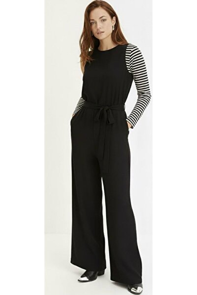 artywear Women's Jumpsuit Sleeveless Belted
