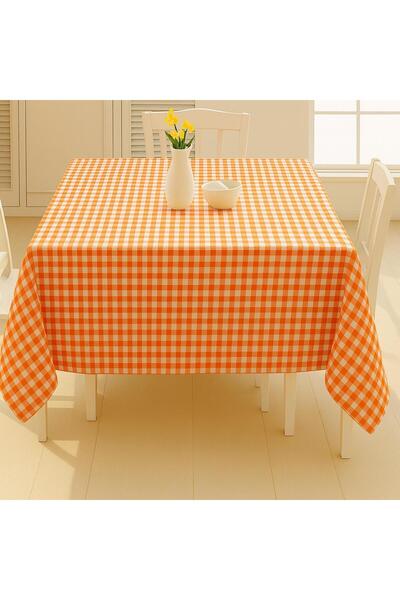 morpi Küçük Kare Desen Pötikareli Masa Örtüsü Sofra Bezi Piknik Örtüsü