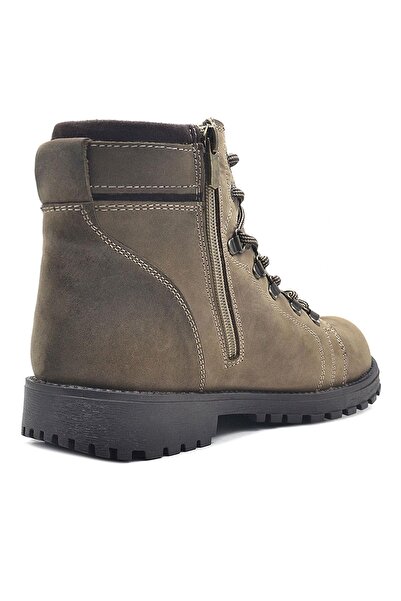 Rakerplus Χειμερινές παιδικές μπότες Griffon από γνήσιο δέρμα με φερμουάρ