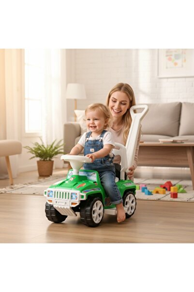 NOVOKIDS Masinuta copii si bebe NOVOKIDS™ My first SUV Car XXL, Verde