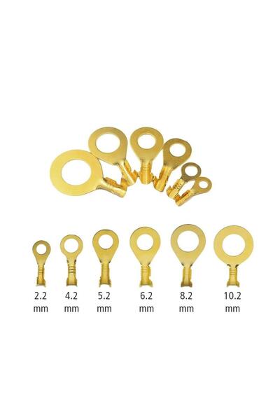 Powermaster SARI TKS-10 8.20 MM TOPRAKLAMA KABLO PABUÇ (100LÜK PAKET)