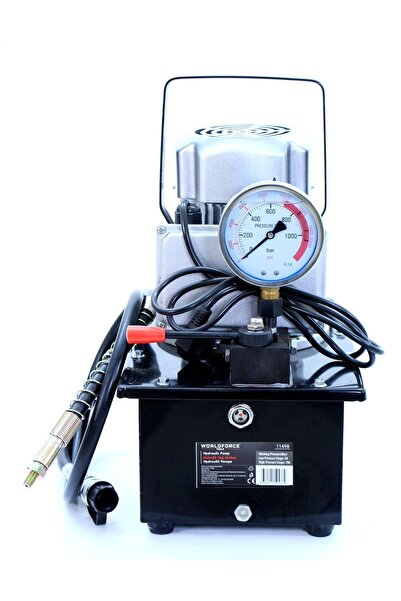 Worldforce 11498 Hidrolik Yağ Ünitesi Hidrolik Pompa 1000 Bar 0.75 Kw 220V 4 Litre