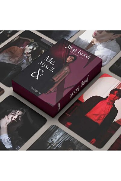 REN AKSESUAR بطاقة Kpop Bts Jungkook Lomo 55 قطعة