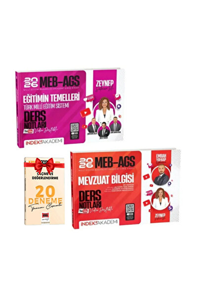 İndeks Akademi Zeynep Salman İçli-Emrah Vahap Özkaraca|2026 MEB-AGS Eğitimin ...