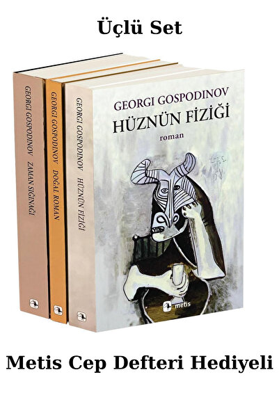 Metis Yayınları Georgi Gospodinov Seti 3 Kitap + Hediyeli