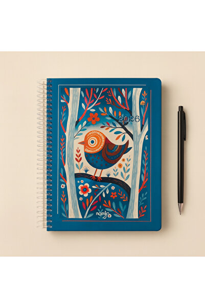 Nomijo 2026 Ajanda A5 Boyut