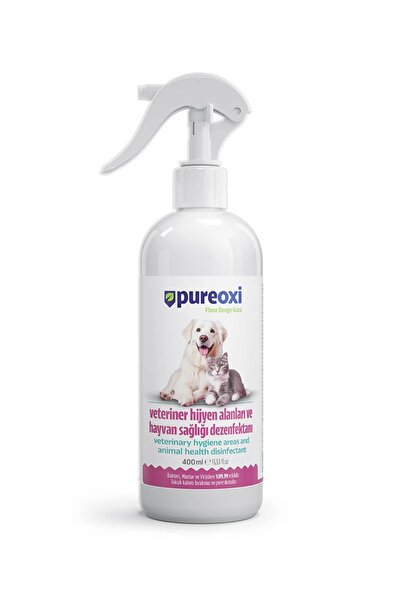 PureOxi Veteriner Hijyen Alanları ve Hayvan Sağlığı Dezenfektanı 400ML - Doğa...