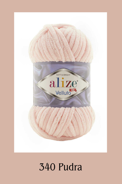 Alize Velluto Kadife El Örgü Ipliği Hırka, Patik, Battaniye, Atkı Örgü Ipliği...