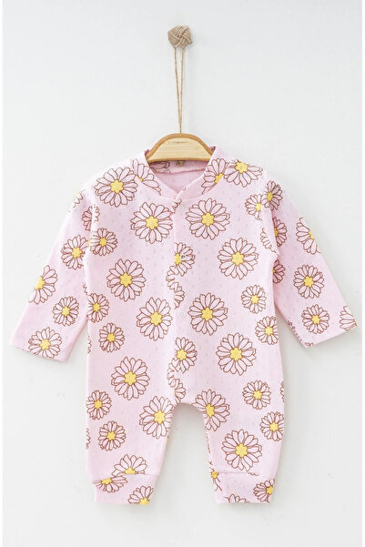 Nayinom Hobbe Baby Daisy Patterned Jumpsuit 1-3-6 Months